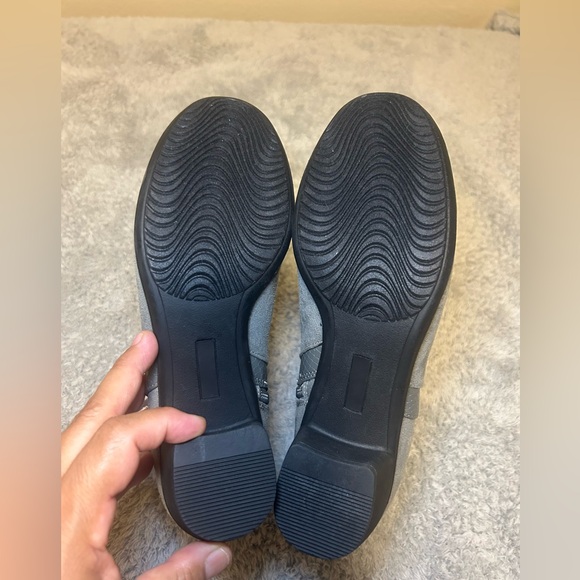 NEW Croft & Barrow Ortholite Suede Gray Ankle Boots Women’s, Size 8M - Picture 8 of 16